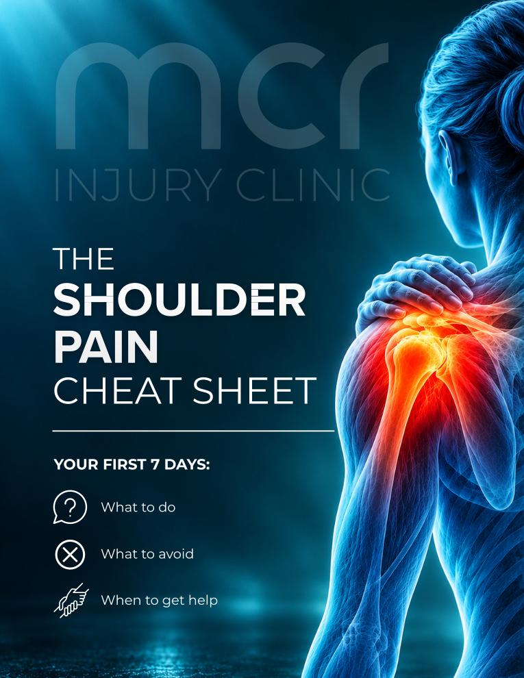 The shoulder pain cheat sheet cover